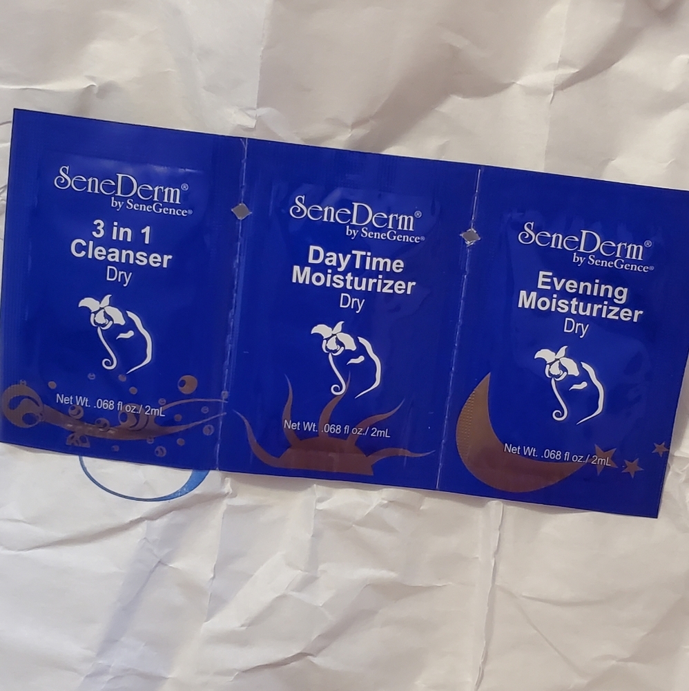DRY skincare samples